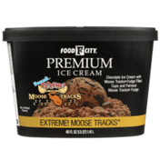 Food City Denali, Extreme! Moose Tracks Chocolate Premium Ice Cream With Moose Tracks Fudge Filled Cups And Famous Moose Tracks Fudge