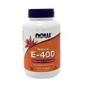 Now E-400 268 mg (400 IU) With Mixed Tocopherols Antioxidant Protection Dietary Supplement Softgels