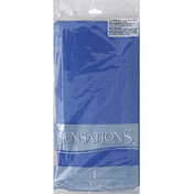Sensations Tablecover, Plastic Lined, True Blue