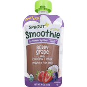 Sprout Smoothie, Organic, Berry Grape with Coconut Milk Veggies & Flax Seed