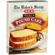 H-e-b The Baker's Scoop Pound Cake Premium Mix
