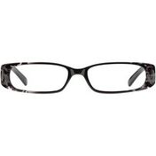 Modo Readers Poppy Black +2.00 with Case Equate Readers Poppy Black +2.00 Reading Glasses with Case