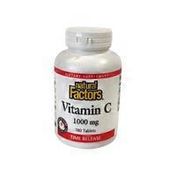 Natural Factors Vitamin C 1000mg T/R W/200mg Bio