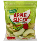 Signature Farms Apple Slices, Red & Green