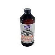 Now Sports Triple Strength L-carnitine 3000 Mg Amino Acids/energy Production Dietary Supplement Liquid, Citrus
