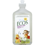 Baby ECOS Bottle & Dish Wash, Free & Clear, Disney Baby