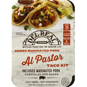 Del Real Taco Kit, Al Pastor, Adobo Marinated Pork