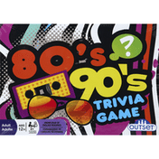Outset Trivia Game, 80's & 90's