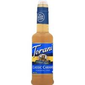 Torani Flavoring Syrup, Sugar Free, Classic Caramel