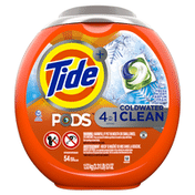 Tide PODS Coldwater Clean Liquid Laundry Detergent Pacs, Fresh Scent