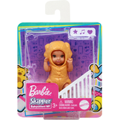 Barbie Doll, Baby Yellow Puppy Dog Costume, Baby Sitter Inc, 3+