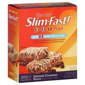 SlimFast Meal Bars, Oatmeal Cinnamon Raisin