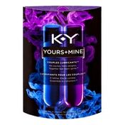 K-Y Yours+Mine Couples Lubricants - 2 CT