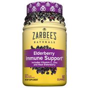 Zarbee's Naturals Elderberry Immune Support Dietary Supplement Gummies