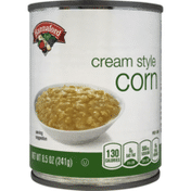 Hannaford Cream Style Corn