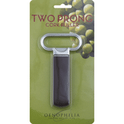 Oenophilia Cork Puller, Two Prong