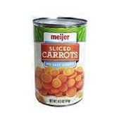 Meijer No Salt Added Sliced Carrots
