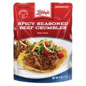 Libby's Spicy Seasoned Beef Crumbles