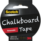 Scotch Tape, Chalkboard, Removable