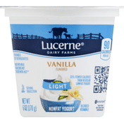 Lucerne Yogurt, Nonfat, Vanilla Flavored
