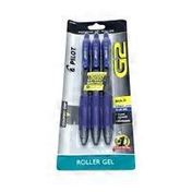 Pilot G2 Blue Bold tip Gel Ink Pen