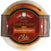 Woolwich Dairy Inc. Cheese, Fresh Goat, with Roasted Red Pepper