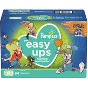 Pampers Easy Ups Training Underwear Space Jam Prints Size 4 2T-3T