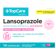 TopCare Lansoprazole, 15 mg, Capsules
