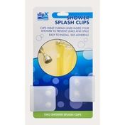 SlipX Solutions Solutions Shower Splash Clips - 2 CT