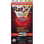 Rat X Bait Trays, Pre-Measured, Ready-to-Use