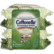 Cottonelle GentlePlus Flushable Wet Wipes with Aloe & Vitamin E,