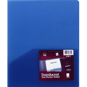 Avery Folder, Two Pocket, Translucent