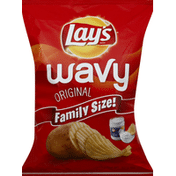 Lay's Wavy Family Size Original Potato Chips