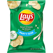 Lay's Sour Cream & Onion Party Size Potato Chips
