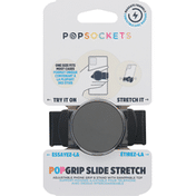PopSockets PopGrip, Slide Stretch, Black