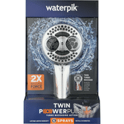 Waterpik Shower Head, 6 Sprays