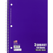 Norcom Notebook, College Ruled, 120 Sheets