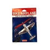 Schylling Miniature Bike Airplane Fixes Onto Handlebars Propellor Spins Gadget Gift for Kids