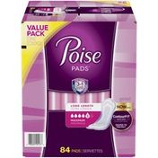 Poise Incontinence Pads, Maximum Absorbency