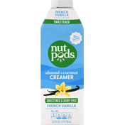 Nutpods Creamer, Almond + Coconut, Sweetened, French Vanilla