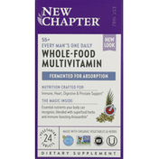 New Chapter Whole-Food Multivitamin, 55+, Every Man's One Daily, Vegetarian Tablets