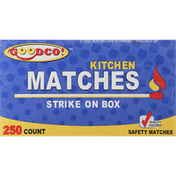 GoodCo Matches, Kitchen