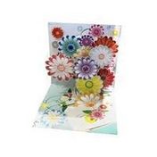 Up With Paper Floral Envelope Pop-Up Greeting Card