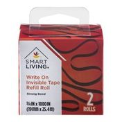 Smart Living Write On Invisible Tape Refill Roll - 2 CT