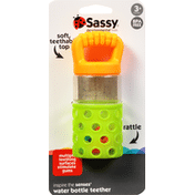 Sassy Water Bottle Teether, 3+ Months