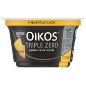 Oikos Triple Zero Pineapple Greek Yogurt