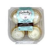 Kimberley's Bakeshoppe Vanilla Flavored Filled Gourmet Cupcakes