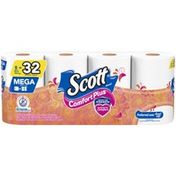 Scott ComfortPlus Mega Roll Toilet Paper Bath Tissue