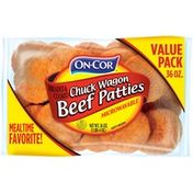 Redi Serve Clear Bags Chuck Wagon Beef Patties