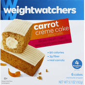Weight Watchers Cake, Carrot Creme